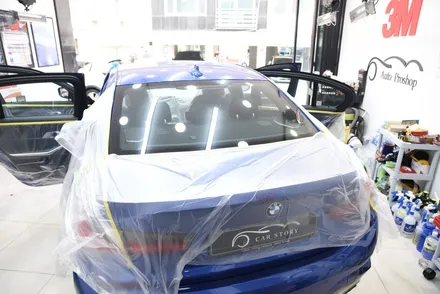 [카스토리]BMW  존슨R 35% + 존슨R15%+썬루프 존슨R5% 썬팅시공+PPF 6종 / 서울 서초구