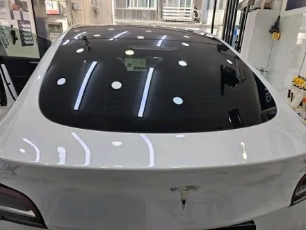 테슬라Y with 레이노S9 썬팅농도 도대체가 모르겠다면 양재 이영민썬팅 썬팅의민족은 요기요 / 서울 서초구