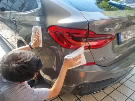 양재 G80 BMW 사고차량 대물접수 유리막코팅 보험처리(1) / 서울 서초구