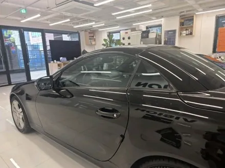 서초동 벤츠 SLK350 썬팅 재시공 │ 2010년식 블랙 차량 70% 연한 농도 비전S 시공 후기 / 서울 서초구