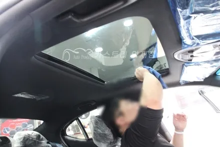 G70레이노썬팅 아이나비Z300블랙박스 장착 레이노썬팅양재점 / 서울 서초구