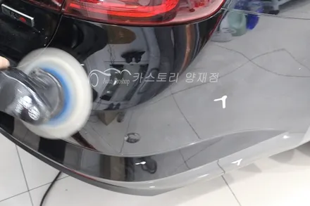 광택유리막코팅 잘하는곳 투엑스원 TX4 SM6유리막코팅 광택시공 자동차석회제거 스월마크제거 / 서울 서초구