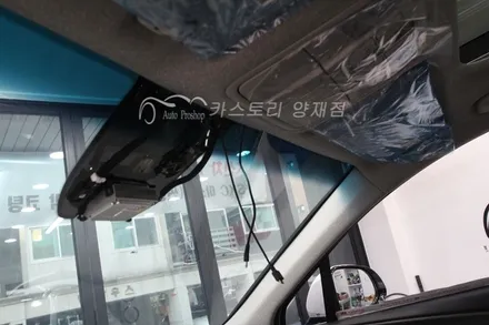 싼타페신차패키지 3M썬팅 사이드스텝시공 PPF 뷰게라801V2블랙박스장착 G1유리막코팅 / 서울 서초구