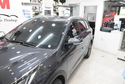 니로썬팅 레인보우 썬팅필름 V90  애프터블로우 장착 / 서울 서초구