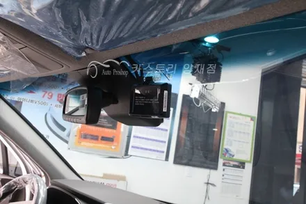 싼타페신차패키지 3M썬팅 사이드스텝시공 PPF 뷰게라801V2블랙박스장착 G1유리막코팅 / 서울 서초구