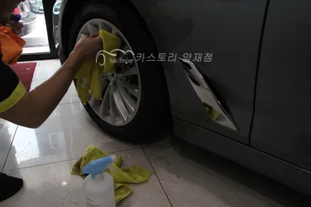 수입차유리막코팅 BMW 520 아쿠아코트 프로 9H 유리막코팅 / 서울 서초구