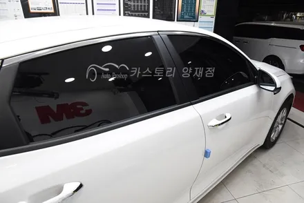 K5썬팅시공 SKC썬팅필름 유니버셜 전면썬팅 측후면썬팅가성비 좋은썬팅필름 / 서울 서초구