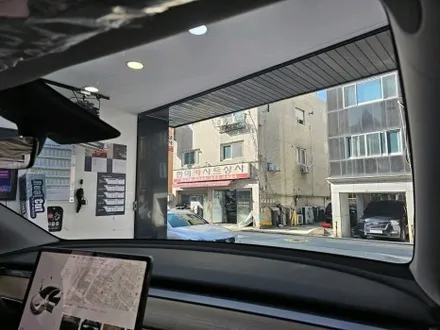 테슬라Y with 레이노S9 썬팅농도 도대체가 모르겠다면 양재 이영민썬팅 썬팅의민족은 요기요 / 서울 서초구