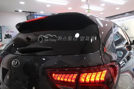 레이노필름 쏘렌토 레이노S9 블랙박스 장착 전문가에게! / 서울 서초구