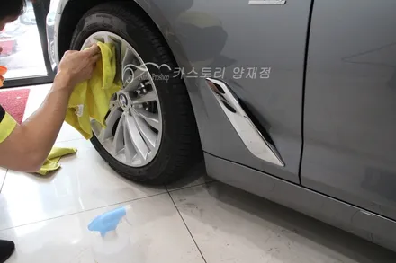 수입차유리막코팅 BMW 520 아쿠아코트 프로 9H 유리막코팅 / 서울 서초구