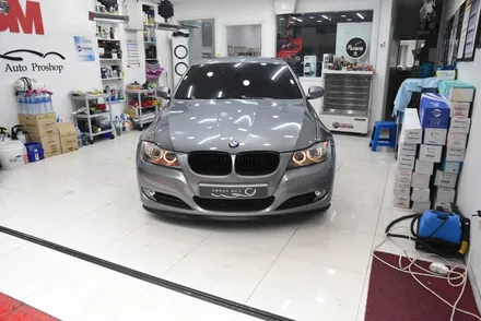 [BMW 3시리즈] S7 전면+측후면 썬팅시공기 / 서울 서초구