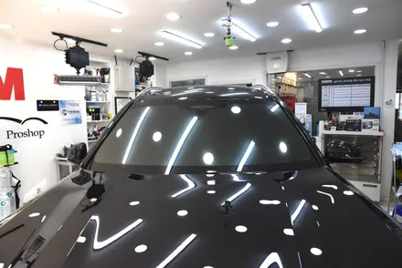 [카스토리] BMW X7 솔라가드 프리미엄 퀀텀 전면 + 파노라마썬루프 28% 측후면 8% / 서울 서초구