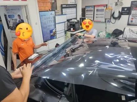 테슬라3 하이랜드 with 3M 크리스탈 작업난이도 최상위 필름으로 최상의 결과물을 만들어낸 양재 이영민썬팅 / 서울 서초구