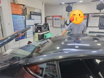 테슬라3 하이랜드 with 3M 크리스탈 작업난이도 최상위 필름으로 최상의 결과물을 만들어낸 양재 이영민썬팅 / 서울 서초구