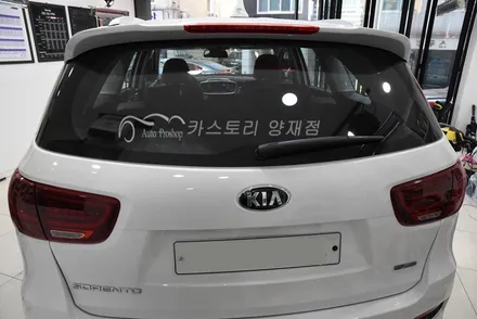 쏘렌토썬팅 레이노S9 전면썬팅 측후면썬팅 블랙박스장착 PPF서비스시공! / 서울 서초구