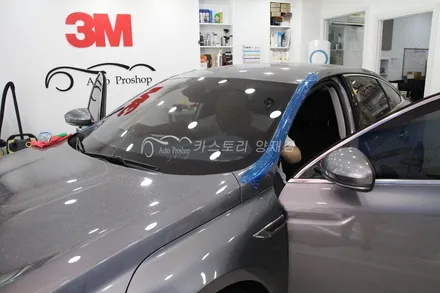 SM6썬팅 시공기 SM6전면썬팅 SM6레이노썬팅 SM6레이노전면썬팅 레이노S7 / 서울 서초구
