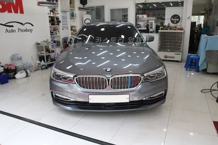 수입차유리막코팅 BMW 520 아쿠아코트 프로 9H 유리막코팅 / 서울 서초구