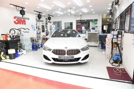 [카스토리]BMW 840i 아마테라스 HH썬팅+QXD5000+커넥티드프로+케어윈 CX12A / 서울 서초구