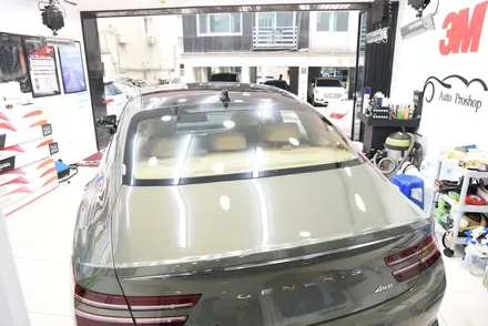 [카스토리]신형제네시스 G80 아마테라스 HH 썬팅시공기 / 서울 서초구