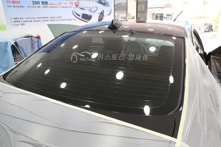 BMW3시리즈 쿠페 썬팅 시공기 레이노썬팅  기존썬팅 제거 후 재시공 수입차썬팅 / 서울 서초구