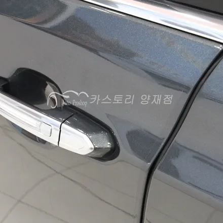 캐딜락PPF 생활보호필름 시공 도어컵도어엣지 트렁크리드 주유구 시공 아이볼트 블랙박스보조배터리 장착 PPF생활보호패키지 / 서울 서초구