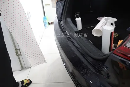 기아스팅어 유리막코팅 아쿠아코트프로 9H / 서울 서초구