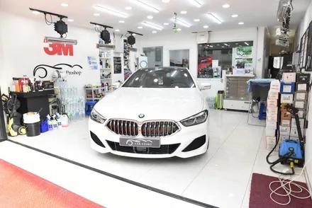 [카스토리]BMW 840i 아마테라스 HH썬팅+QXD5000+커넥티드프로+케어윈 CX12A / 서울 서초구