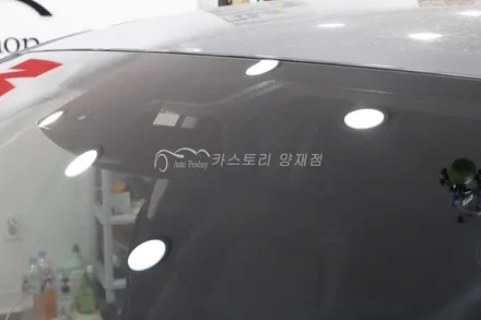 SM6썬팅 시공기 SM6전면썬팅 SM6레이노썬팅 SM6레이노전면썬팅 레이노S7 / 서울 서초구
