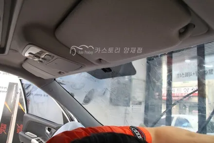 스포티지 썬팅 시공기 스포티지레이노썬팅 스포티지썬팅잘하는곳 스포티지전면썬팅 레이노S5 / 서울 서초구