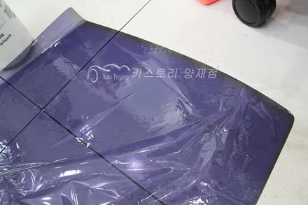 SM5 썬팅 가성비좋은썬팅시공 보랏빛으로 변색된필름 제거 후 SKC썬팅필름으로 시공 / 서울 서초구