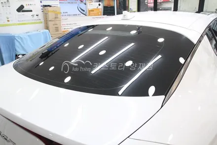 스팅어신차패키지 썬팅 레이노 뷰게라 900V2 세라믹G1유리막코팅 / 서울 서초구