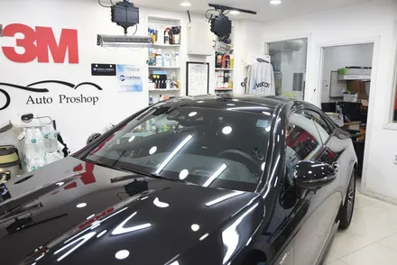 [카스토리] 메르세데스 벤츠 E53 AMG 윈코스 C90 전면+썬루프 30% 윈코스 C901열+2열+후면 10% / 서울 서초구