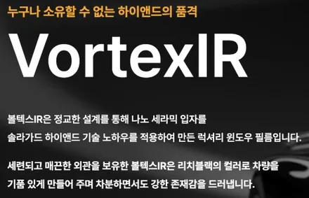 올해 가장 사고싶은 차 1위 디 올뉴 펠리세이드 강남 볼텍스IR 썬팅 / 서울 서초구