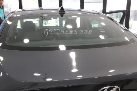 하이브리드 그랜저IG 썬팅 시공기 그랜저IG레이노썬팅 / 서울 서초구