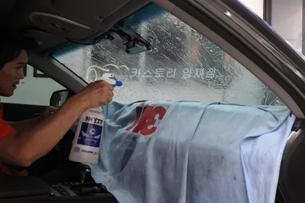 G80썬팅 G80전면썬팅 자외선차단썬팅 SKC썬팅필름 양재점 / 서울 서초구