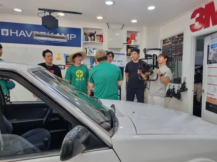 서초 디아블로 비반사 썬팅 with 콩코드 90년대 클래식카 피할껀 피하자 / 서울 서초구