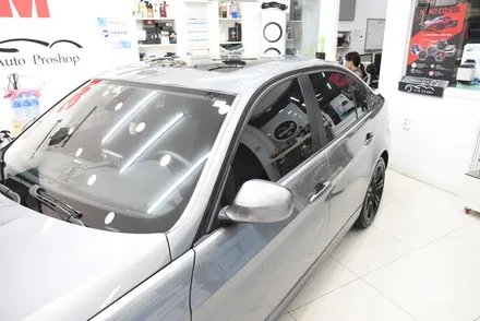[BMW 3시리즈] S7 전면+측후면 썬팅시공기 / 서울 서초구