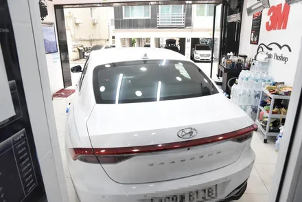 [카스토리]현대 그랜져 아마테라스 HE 썬팅 블박QXD5000시공기 / 서울 서초구