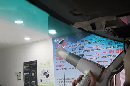 쉐보레 익스프레스벤 썬팅 3M 전면썬팅 가성비 좋은썬팅수입차썬팅 / 서울 서초구