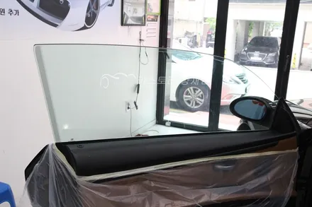 BMW3시리즈 쿠페 썬팅 시공기 레이노썬팅  기존썬팅 제거 후 재시공 수입차썬팅 / 서울 서초구