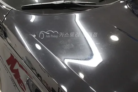 광택유리막코팅 잘하는곳 투엑스원 TX4 SM6유리막코팅 광택시공 자동차석회제거 스월마크제거 / 서울 서초구