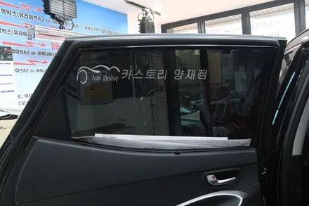 싼타페썬팅 레이노 크로마썬팅 R9 QXD1000알파 블랙박스장착 / 서울 서초구