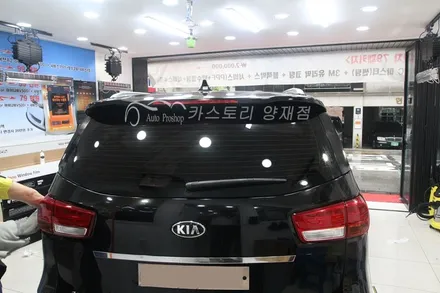 레이노양재점 카스토리양재점 카니발 레이노썬팅 다이아몬드서프코트 유리막코팅 블랙박스 장착 / 서울 서초구