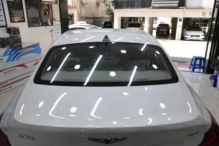 G70 레이노 썬팅+아이나비3000+커넥티드시공기 / 서울 서초구