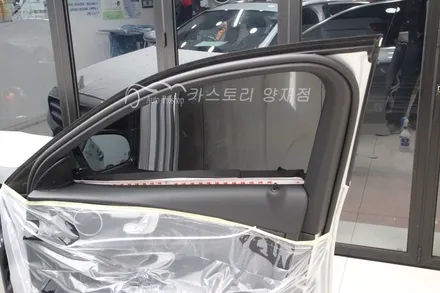 벤츠 뉴E클래스 3M썬팅 시공기 CR시리즈 CM시리즈 수입차썬팅 / 서울 서초구