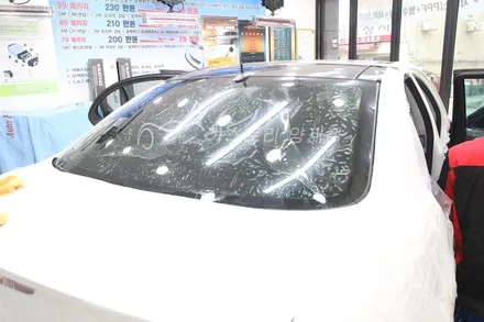 벤츠측후면썬팅 벤츠썬팅필름제거 레이노썬팅 S9 / 서울 서초구