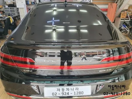 G90 3MCM썬팅작업및 아이나비2채널 블랙박스 QXD3000PRO작업 / 서울 성북구 삼선동4가