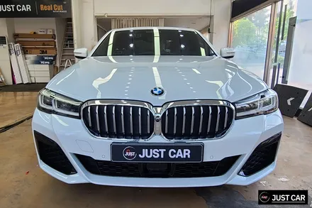BMW530i 하이그로시 타입 실내내장제 스크래치방지 실내PPF / 화성시 동탄 반송동