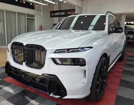 화성 랩핑, BMW X7 사틴 블랙! 올블랙이어도 무광이면 확실히 다릅니다. / 화성시 동탄 반송동