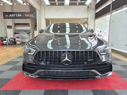 수원 랩핑, 벤츠 GT 43 AMG 랩핑. 사틴 블랙으로 포스 작렬! / 화성시 동탄 반송동